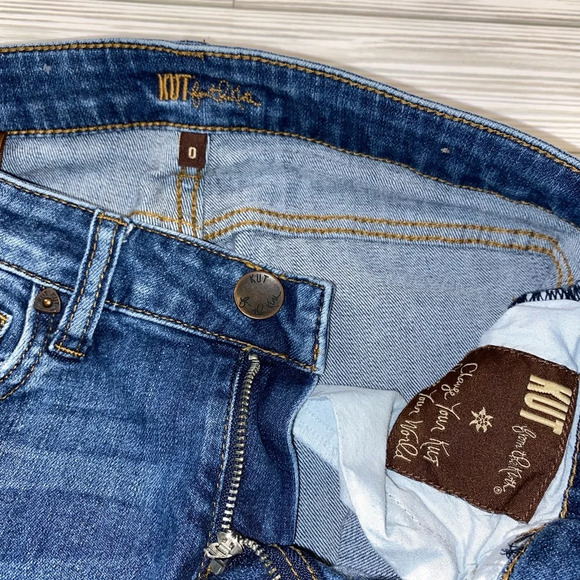 Kut from the Kloth bermuda denim jeans - Picture 6 of 7